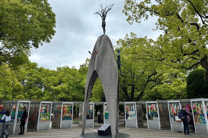 History of Hiroshima Group Walking Tour - Mother and Baby in the Storm to the Cenotaph for Atomic Bomb Victims
