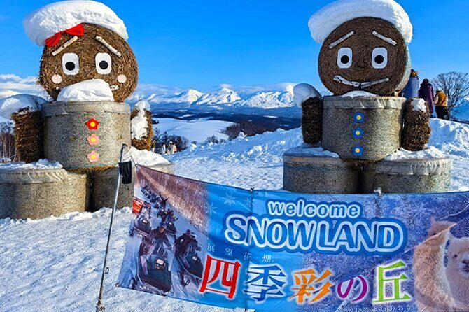 Hokkaido Farm Tomita Shikisai Hill Waterfall& Blue Pond Day Tour - Guides, language, and group pace on the bus