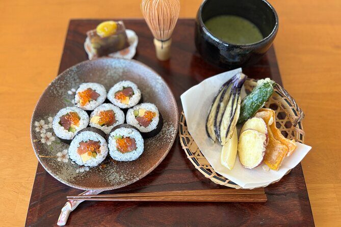 Hokkaido Seafood Sushi Rolls Experience with Matcha, in Sapporo - Why This Sapporo Class Feels Like Real Life Cooking
