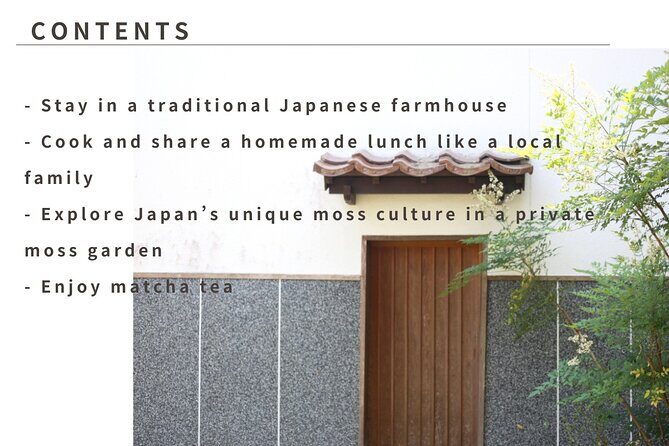 Home Experience: Tea Ceremony & Moss Garden Walk(Day trip) - A 200-Year-Old Kominka, and Why It Feels Different in Hiroshima