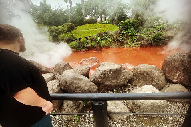 Hot Spring Beppu Onsen with Blue Hell cozy Tour by Car and walk - Kannawa Steam Baths: Steam-Cooked Food and a Proper Heat Reset