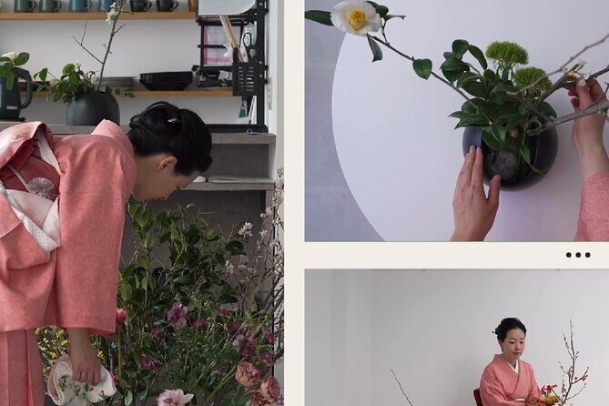 IKEBANA experience - What You Learn: Line, Water, and the Basics