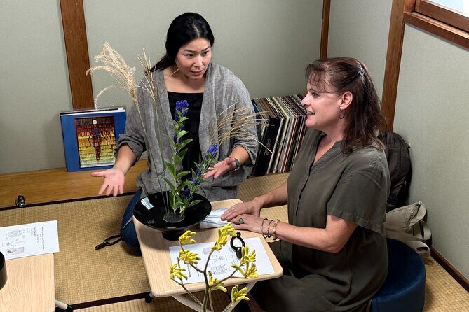 Ikebana Floral Design Workshop in Kyoto - What Happens in the 90 Minutes: Tea, Teaching, and Your Finished Arrangement