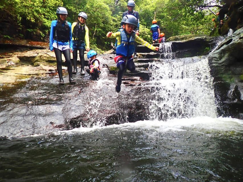 Iriomote Island: Guided 2-Hour Canyoning Tour - Rock jumps, slides, and small falls on the Ōmija River