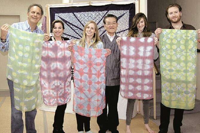 Itajime Shibori Scarf Class - Picking your fabric and pattern: your scarf, your choices