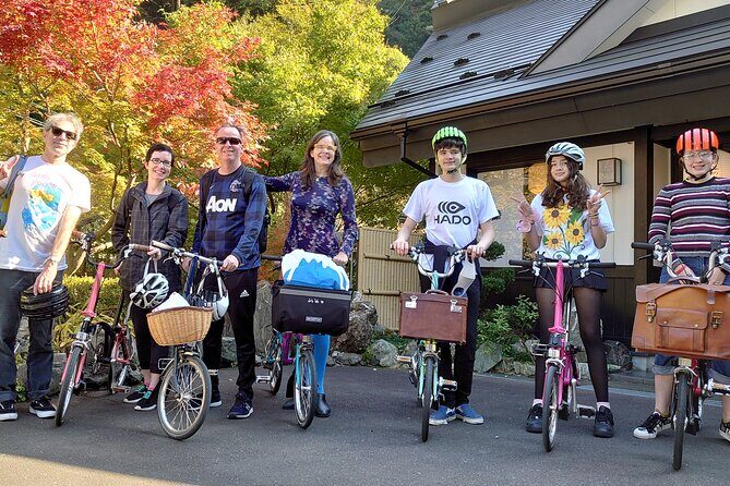 Iya Valley BROMPTON Slow Cycling Tour - Getting started at Awa-Ikeda Station (and why meeting matters)
