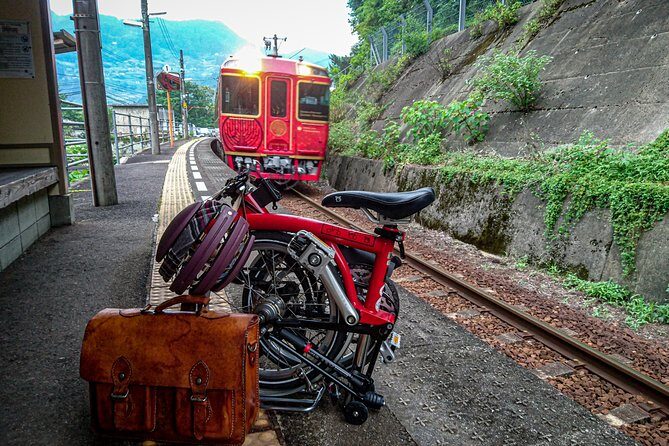 Iya Valley BROMPTON Slow Cycling Tour - Stop 3: Biwa Waterfall (15 minutes, with river access)