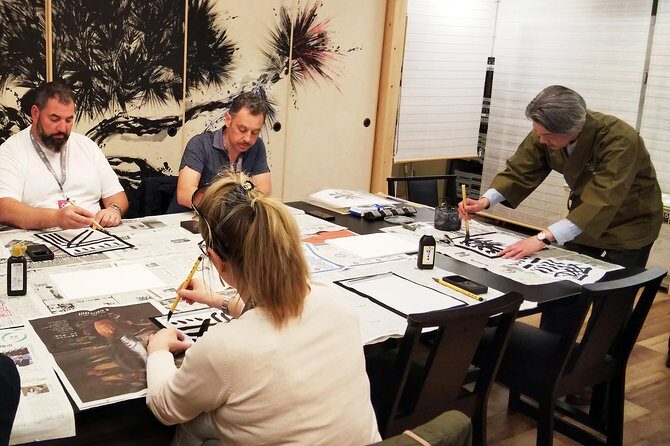 Japanese Calligraphy Experience - The Souvenir Wall Piece: Turning Practice Into Something You Can Hang