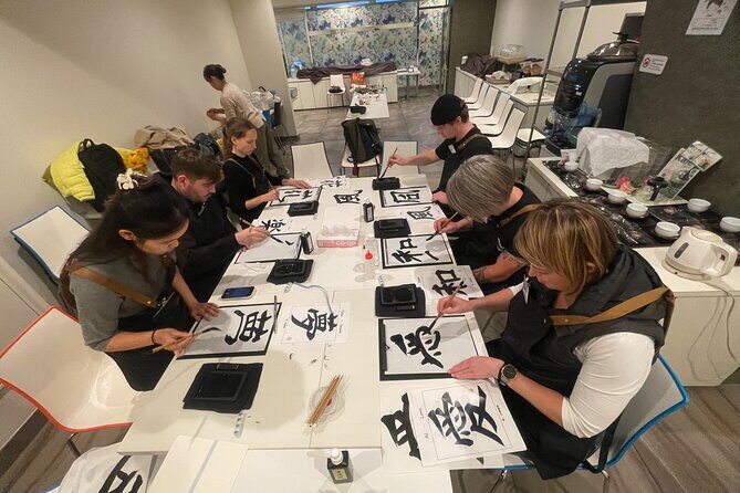 Japanese Calligraphy Experience in Osaka - Tea, Sweets, and the Commemorative Photo Moment