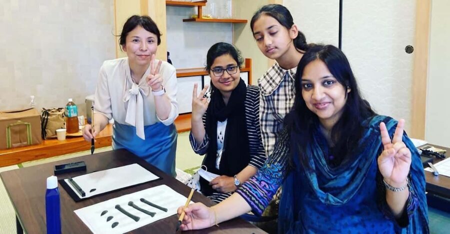 Japanese Calligraphy or Karate Experience in Kagoshima - The tatami quiet: how Kagoshima calligraphy starts
