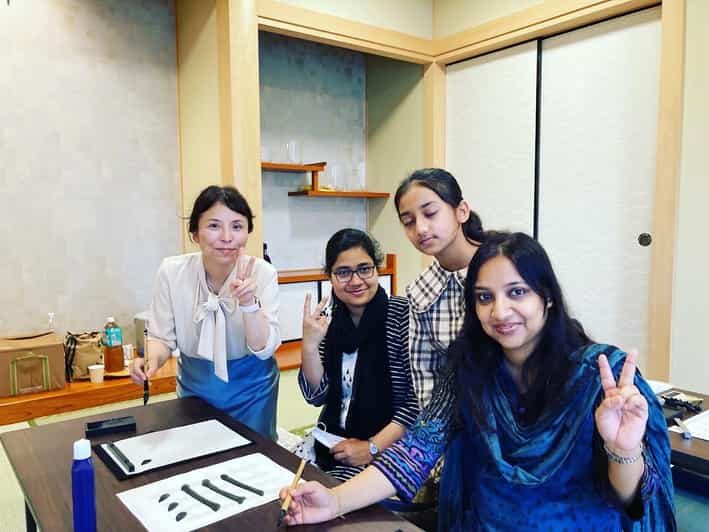 Japanese Calligraphy or Karate Experience in Kagoshima - Writing your name and learning kanji-style strokes