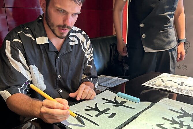 Japanese Calligraphy - Shodo - Lesson (near Kyoto Station) - What you take home: scrolls, framed photos, and craft add-ons