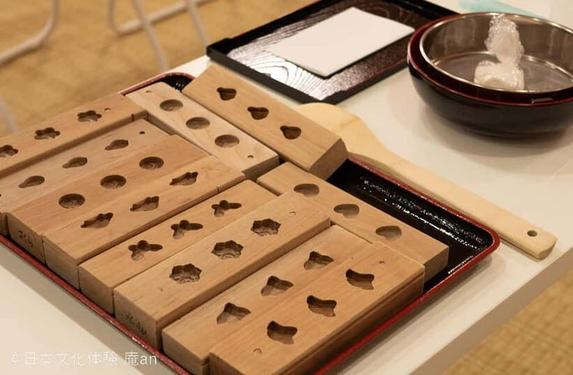 Japanese dried-type Sweets (Ohigashi) making - Wasanbon Is the Secret Ingredient in Your Ohigashi
