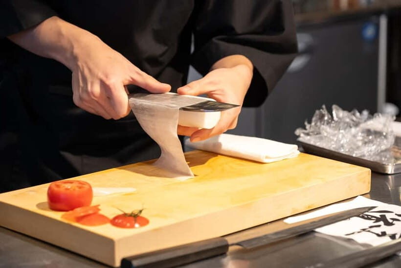 Japanese Knife Skills & Tuna Don/Sushi Workshop in Tokyo - The knife culture intro and your first look at the tools