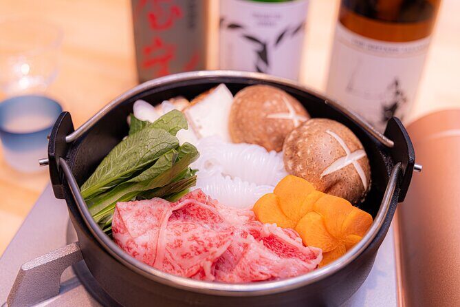 Japanese Sake Tasting & Wagyu Sukiyaki Cooking Class in Tokyo - Pairing again at the table: how to taste your own hot pot with sake