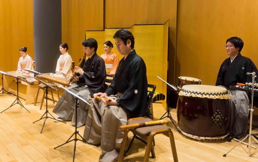 Japanese Traditional Music Show in Tokyo - The Instruments You Will Hear: Koto, Shamisen, Shakuhachi, and Taiko