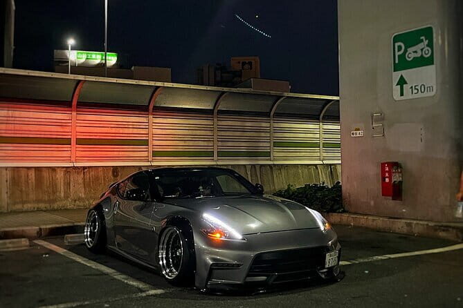 JDM Car Meet Up Tour in Osaka - Starting point at Loop A 阪神高速ミナミ交流プラザ: arriving smoothly for a night tour