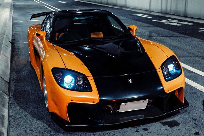 JDM Experience with Fast&Furious RX-7 (English speaking Driver) - A Tokyo Drift Night, With Real Cars and Real Exits