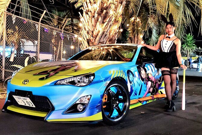 JDM Itasha trip to famous car meet up spot Daikoku Parking - The driver makes it more than a ride: car talk and city context