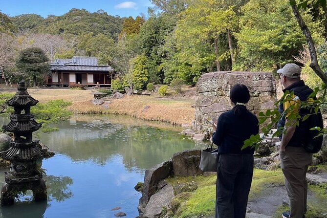 Kagoshima Gardens & Shrines — Local Bus Guided Tour (Small-Group) - Tamazato House Gardens of Shimazu: water, bamboo, and tea-room traces