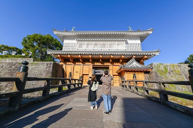Kagoshima Private & Custom Tour with Licensed Guide and Vehicle - Shiroyama, the restored castle gate, and Tenmonkan city energy