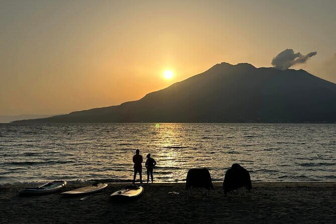 Kagoshima Volcano Sunrise SUP Activity Inc. Breakfast & Transport - SUP on Kinko Bay: Why the calm water matters