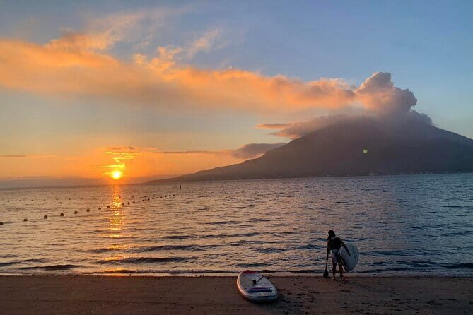 Kagoshima Volcano Sunrise SUP Activity Inc. Breakfast & Transport - Meeting Iso Beach at 6:00 am and what to expect in the first stretch