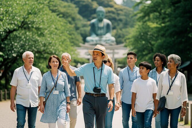 Kamakura Tours Half Day or Full Day Tours with a local guide. - The Great Buddha of Kamakura at Kotoku-in: the anchor stop