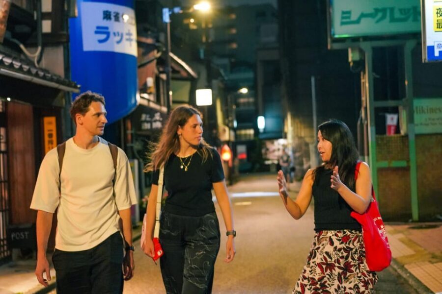 Kanazawa Night Foodie Tour - Samurai Streets You Can Actually Read