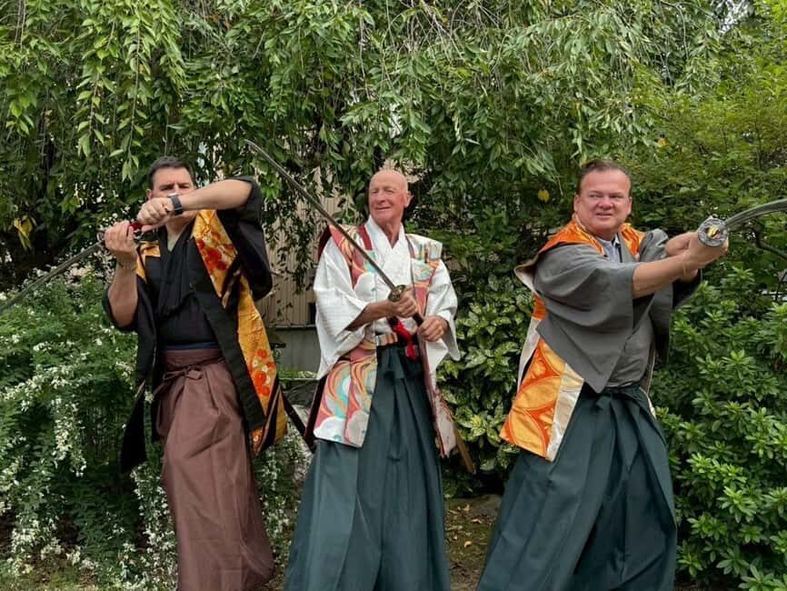 Kanazawa: Samurai Swordsmanship Lesson at a rented temple - Step 3: The 30-minute swordsmanship practice that makes it real