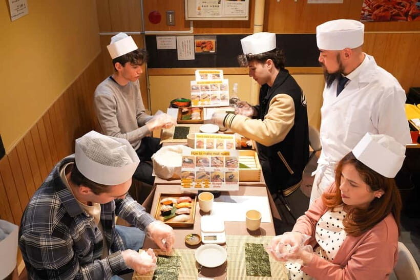 Kanazawa: Sushi Making Experience at Oumicho Market - Chef-led lessons in knife skills and sushi culture