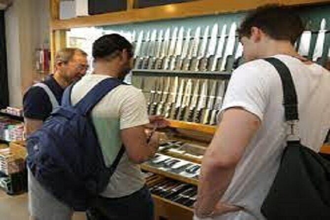 Kappabashi Knife Shopping Tour with Government-Licensed Guide - How the 4-hour knife tour is paced