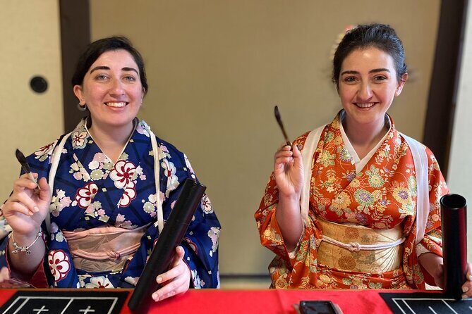 Kimono and Calligraphy Experience in Miyajima - Miyajima temple setting, not another kimono shop