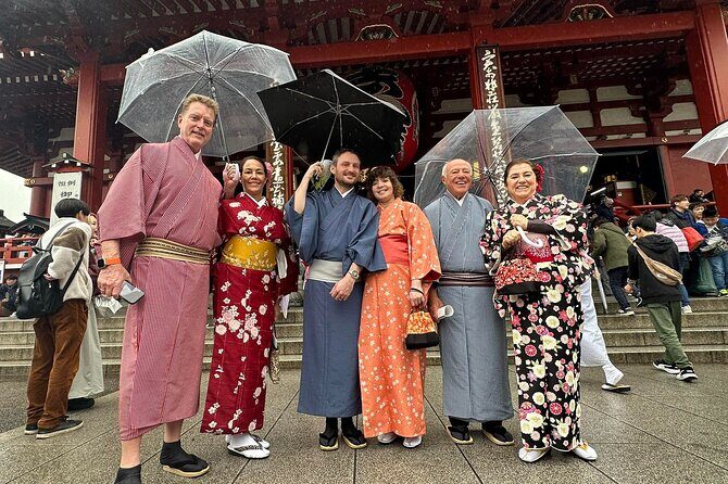 Kimono and Tea Ceremony in Asakusa Private Food Tour With Guide - Asakusa in a kimono starts with the right launch point