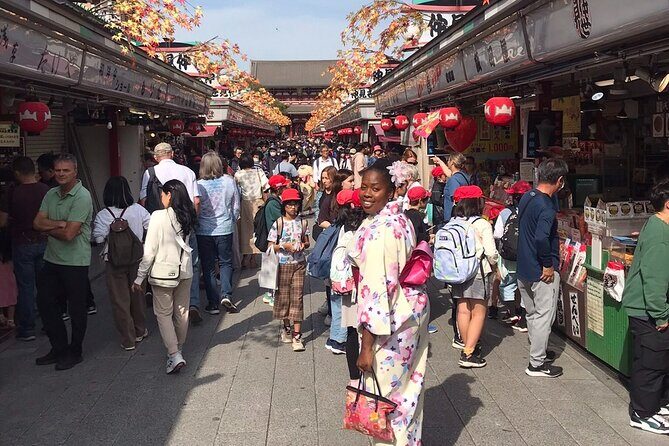 Kimono and Tea Ceremony in Asakusa Private Food Tour With Guide - A guide who adds story, not just directions