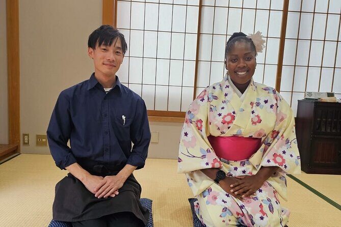Kimono and Tea Ceremony in Asakusa Private Food Tour With Guide - Stop 1: Sensō-ji Temple without the clutter rush