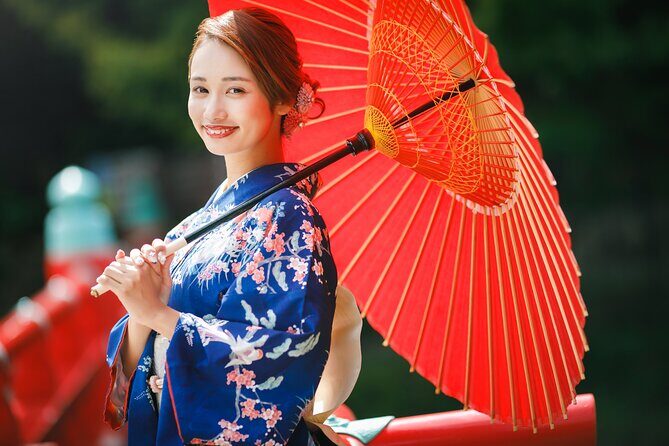 Kimono experience and Photo Session in Osaka - Hair styling that makes your kimono photos look finished