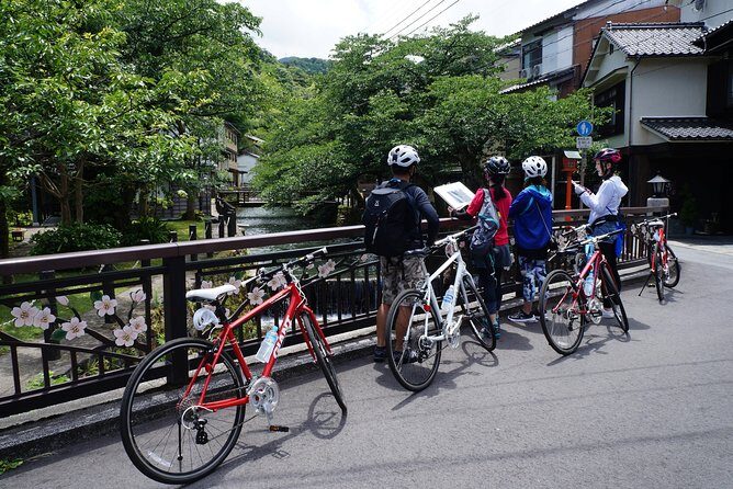 Kinosaki Onsen Cycling Tour Kinosaki & Riverside Experience - Entering Kinosaki Onsen’s street life without getting lost