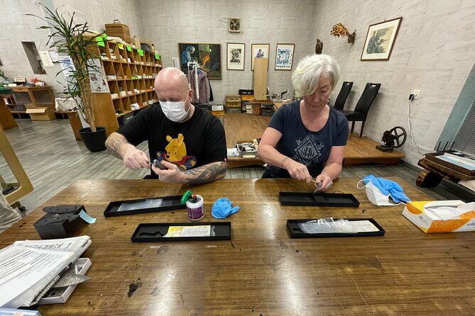 Knife Making Experience in Samurai Sword Town - What you make: a Damascus kitchen knife with a hands-on goal