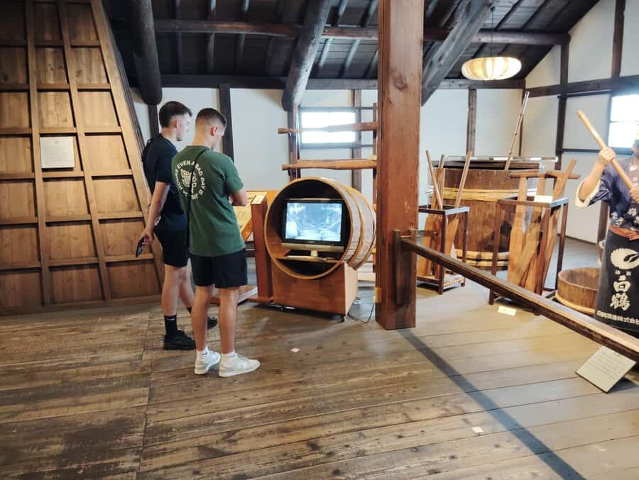 Kobe: 3-Hour Sake Breweries Tour with Special Tasting - The brewery lineup: Kikumasamune, Hamafukutsuru, and Hakutsuru