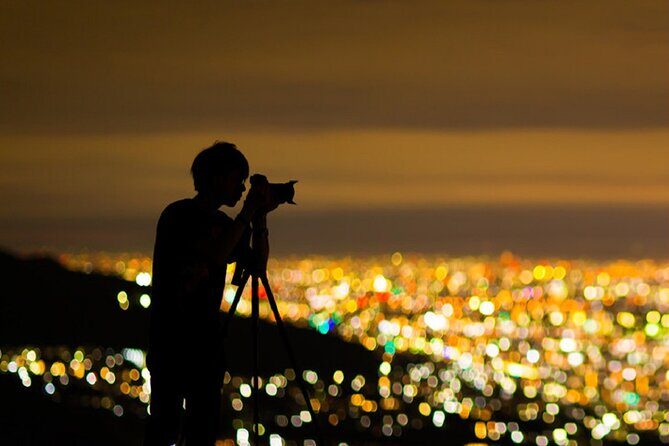 Kobe Night View Mt Rokko Kitano Ijinkan Arima Onsen Day Trip - Mount Rokko night view: Tenrandai deck is the main event