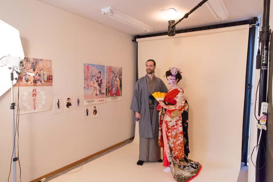 Kyoto: 2-Hour Maiko Makeover and Photo Studio Shoot - The instructors: former maiko guidance makes the posing make sense