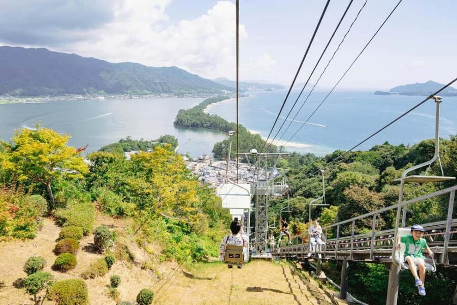 Kyoto Amanohashidate,Ine Bay Trip with Optional boat/Ropeway - Chionji Temple: fan-shaped omikuji for wisdom and career wishes