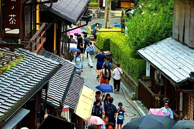 Kyoto and Nara Day Tour From Osaka with Deer Sightings - Kiyomizudera Temple: Views, Waterfall Legend, and Higashiyama Streets