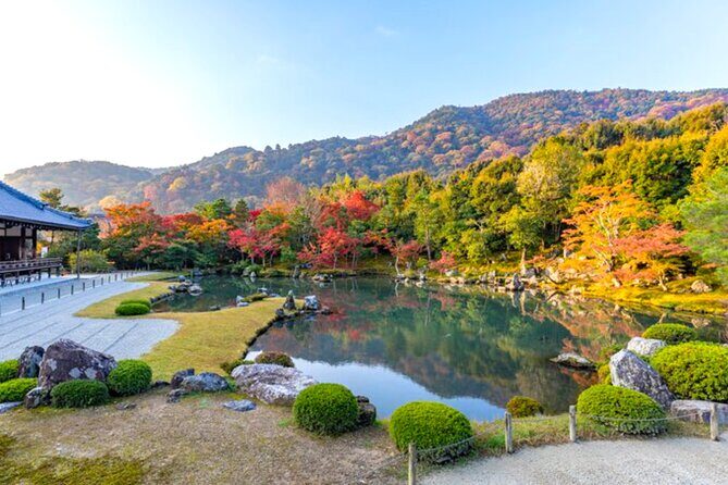 Kyoto: Arashiyama Bamboo, Temple, Matcha, Monkeys & secret spots - Togetsukyo Bridge and the Arashiyama shopping street: photos plus human help