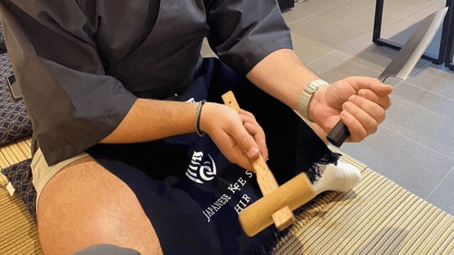 Kyoto: Beginner Knife Sharpening & Handle Fitting Workshop - English support, small group energy, and how to prepare