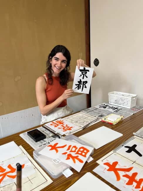 Kyoto: Calligraphy class at Buddhist temple in city center - Price and value: why $55 makes sense for real materials and coaching
