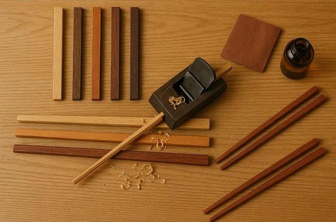 Kyoto : Chopsticks Making Workshop in Gion with Engraving Option - Optional Name Engraving: Making the Set Feel Like Yours