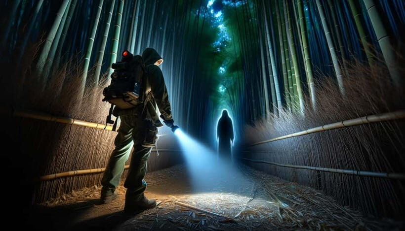 Kyoto: Ghost Tour - Legends, Dark Tales, Bamboo Forest Night - Arashiyama at Night: Passing Views and How the Group Transitions