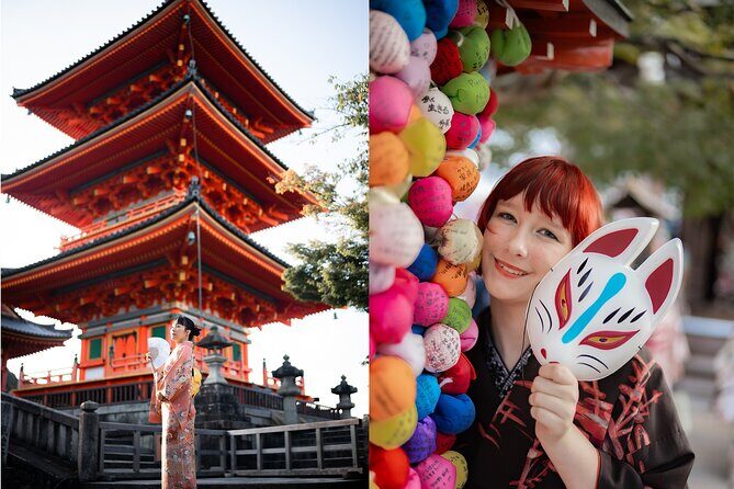 Kyoto Gion, Fushimi Inari, Arashiyama private Photoshoot - Kimono vs your own clothes: what you should expect